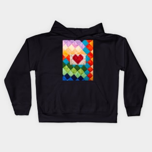 Quilting Love Kids Hoodie